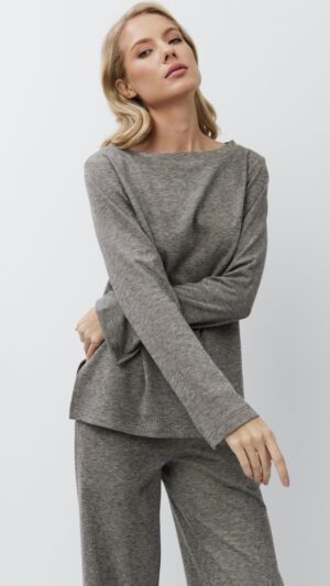 sku: DAVINA SET BROWN | Brand: Aruelle  | Size: XSmall Small Medium Large XLarge XXLarge  | Colors: Коричневый/Серый  | Бренды Aruelle | Домашняя одежда Костюмы | Title: Костюм с брюками DAVINA BROWN