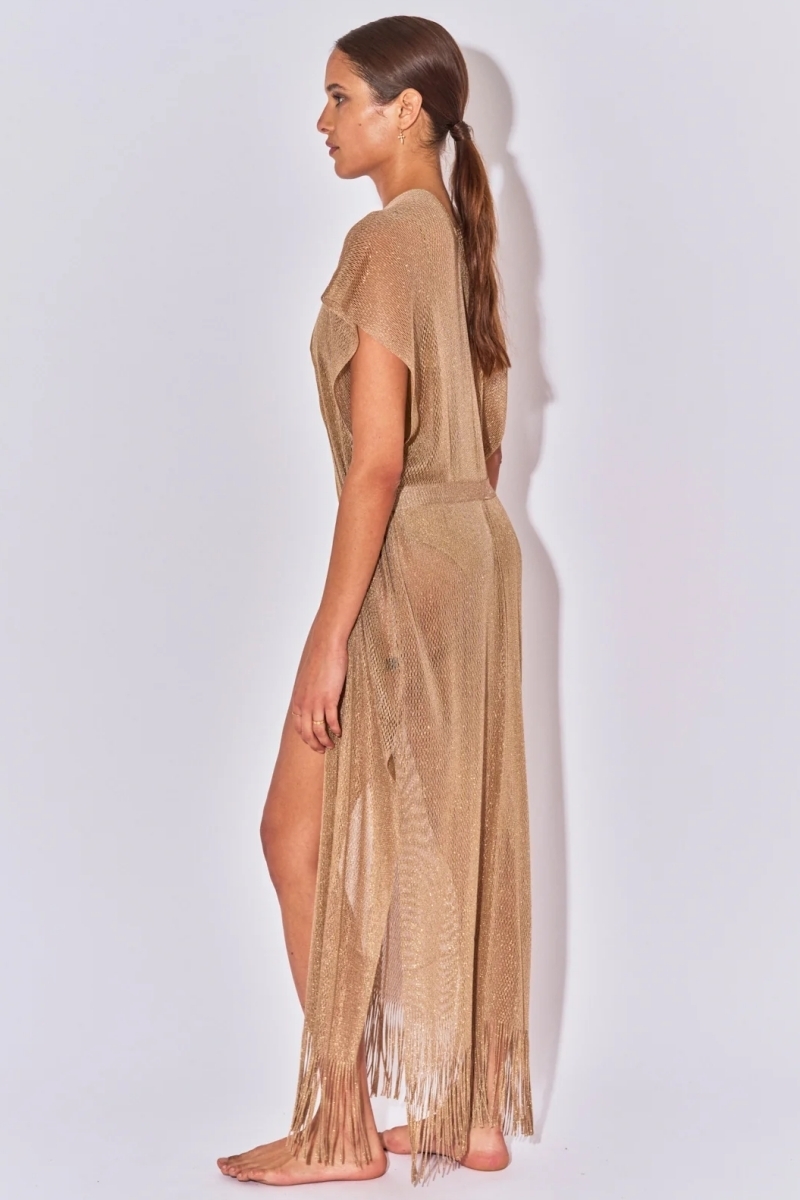 sku: LIMALX | Brand: Beliza  | Size: Onesize  | Colors: Золотой  | Бренды Beliza | Пляжная одежда | Title: Кардиган