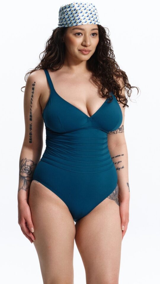 sku: 2723 D | Brand: D-nu-D  | Size: Medium Large  | Colors: Морская волна  | Бренды D-nu-D | Купальники Слитные | Title: Слитный купальник