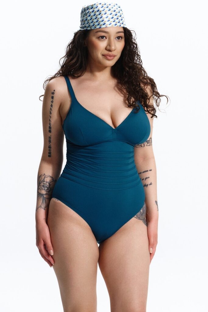 sku: 2723 D | Brand: D-nu-D  | Size: Medium Large  | Colors: Морская волна  | Бренды D-nu-D | Купальники Слитные | Title: Купальник слитный HOBBY