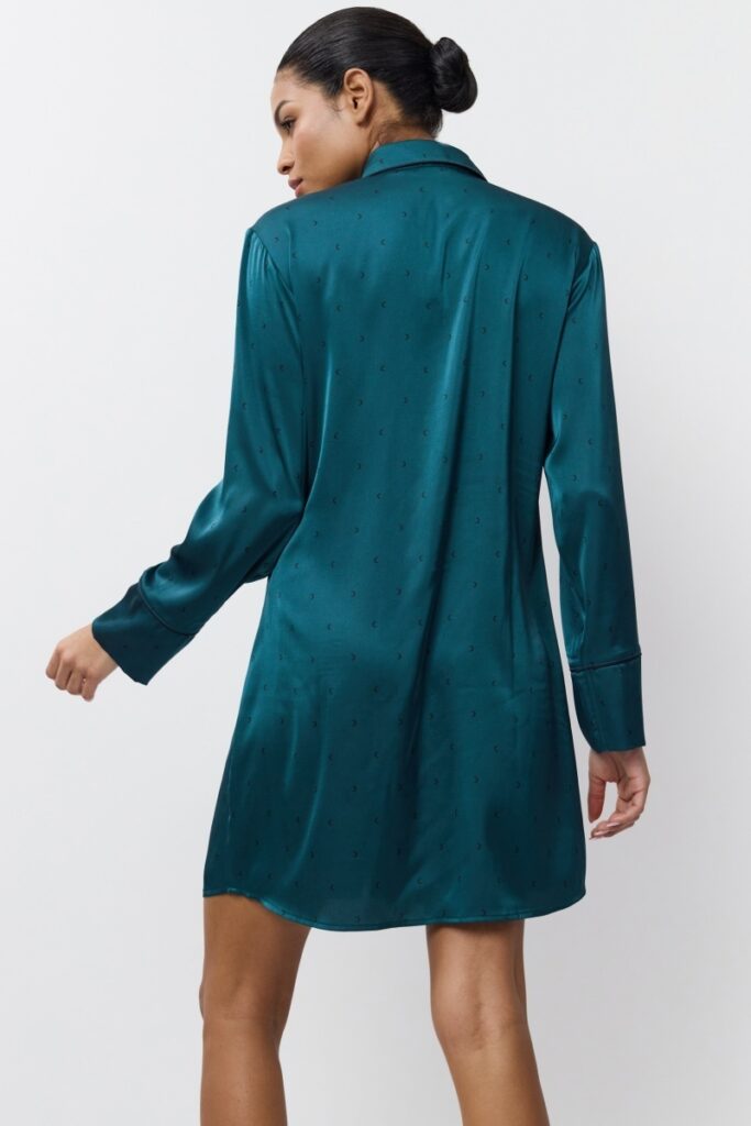 sku: EMERALDA | Brand: Aruelle  | Size: XSmall Small Medium Large XLarge XXLarge  | Colors: Изумруд  | Бренды Aruelle | Домашняя одежда Сорочки | Title: Сорочка EMERALDA