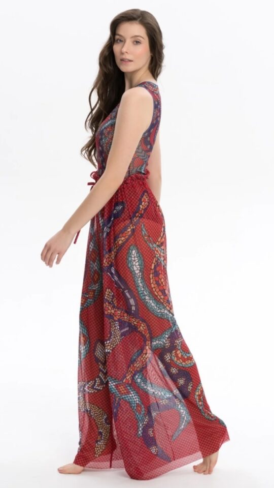 sku: 25002074 | Brand: RoDaSoleil  | Size: Onesize  | Colors: Цветной  | Бренды RoDaSoleil | Пляжная одежда | Title: Брюки ЗМЕИ МОЗАИКА