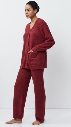 sku: MERRY SET SOFT | Brand: Aruelle  | Size: XSmall Small Medium Large XLarge  | Colors: Бургундское вино  | Бренды Aruelle | Домашняя одежда Костюмы | Title: Комплект с брюками MERRY SET SOFT