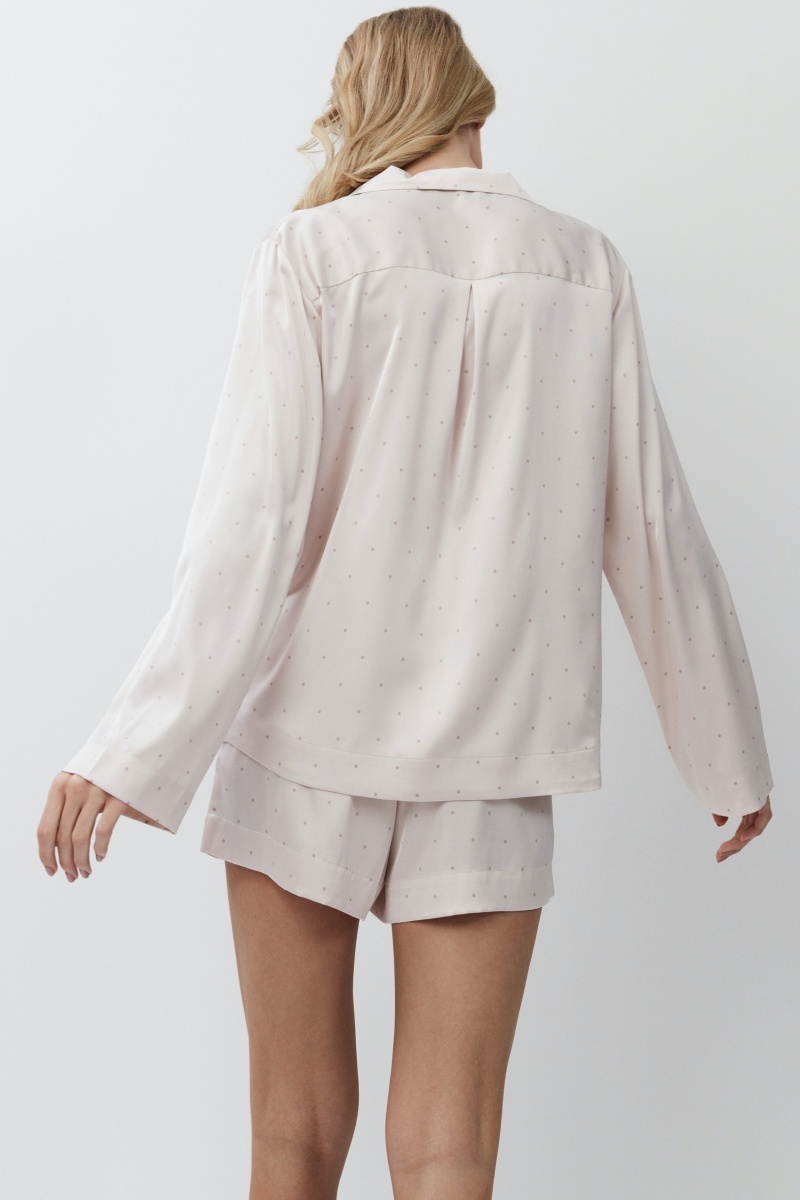 sku: GILIAN | Brand: Aruelle | Size: XSmall Small Medium Large XLarge | Colors: Светло-Розовый | Бренды Aruelle | Домашняя одежда Пижамы | Title: Пижама с шортами GILIAN