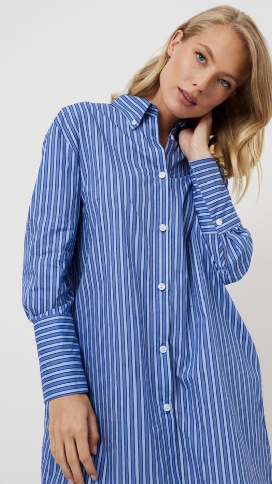 sku: LAVINIA | Brand: Aruelle  | Size: XSmall Small Medium Large XLarge XXLarge  | Colors: Синий  | Бренды Aruelle | Домашняя одежда Сорочки | Title: Сорочка LAVINIA