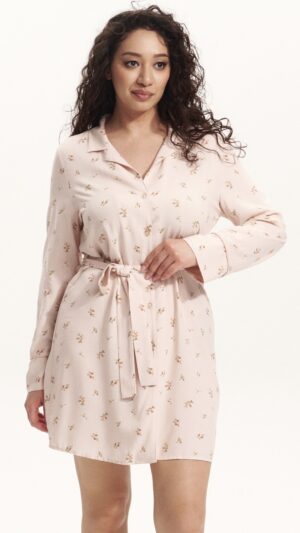 sku: FREESIA | Brand: Aruelle  | Size: XSmall Small Medium Large XLarge XXLarge  | Colors: Пудровый  | Бренды Aruelle | Домашняя одежда Сорочки | Title: Сорочка FREESIA