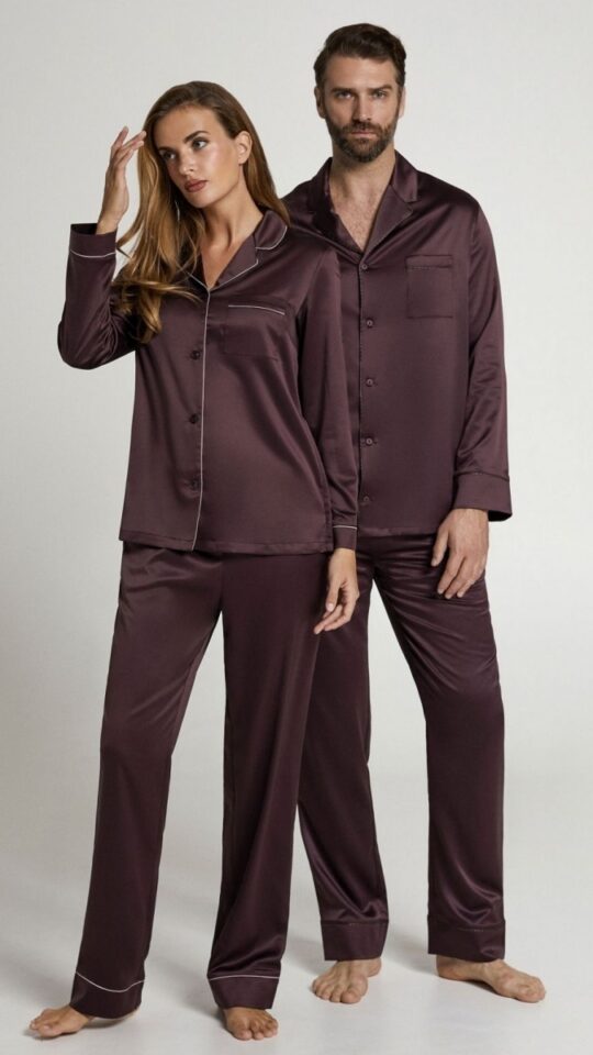 sku: 61890-2 | Brand: Laete  | Size: Medium Large XLarge XXLarge 3XL  | Colors: Темный шоколад  | Бренды Laete | Мужская коллекция Пижамы | Title: Пижама с брюками