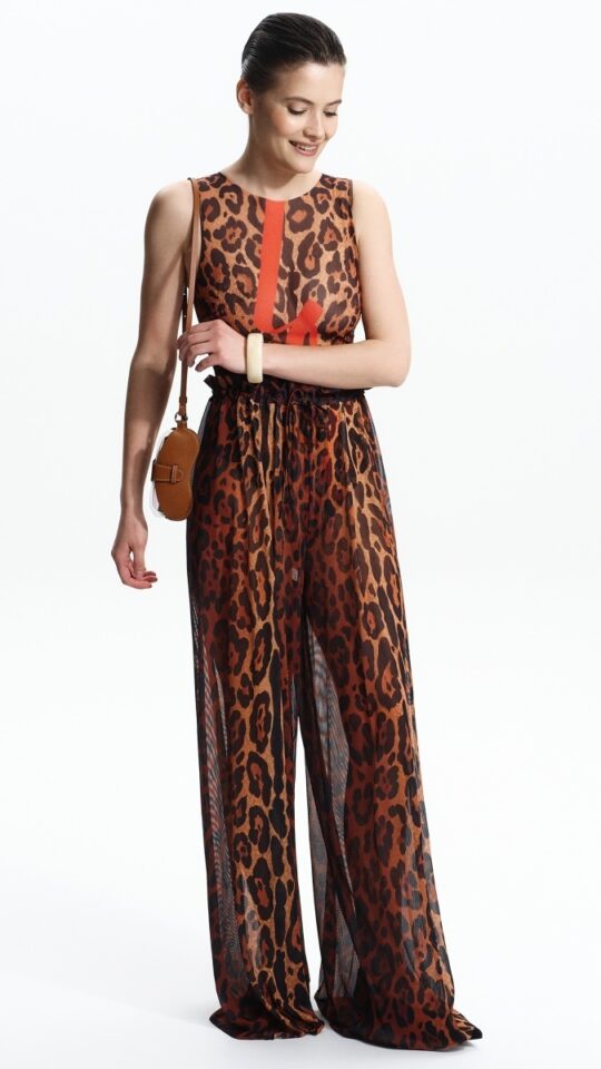 sku: 25002025 | Brand: RoDaSoleil  | Size: Onesize  | Colors: Леопард  | Бренды RoDaSoleil | Пляжная одежда | Title: Брюки ЛЕОПАРД 25