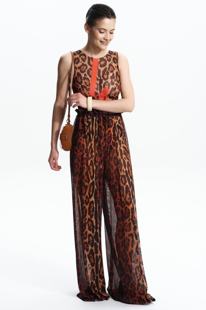 sku: 25002025 | Brand: RoDaSoleil  | Size: Onesize  | Colors: Леопард  | Бренды RoDaSoleil | Пляжная одежда | Title: Брюки ЛЕОПАРД 25