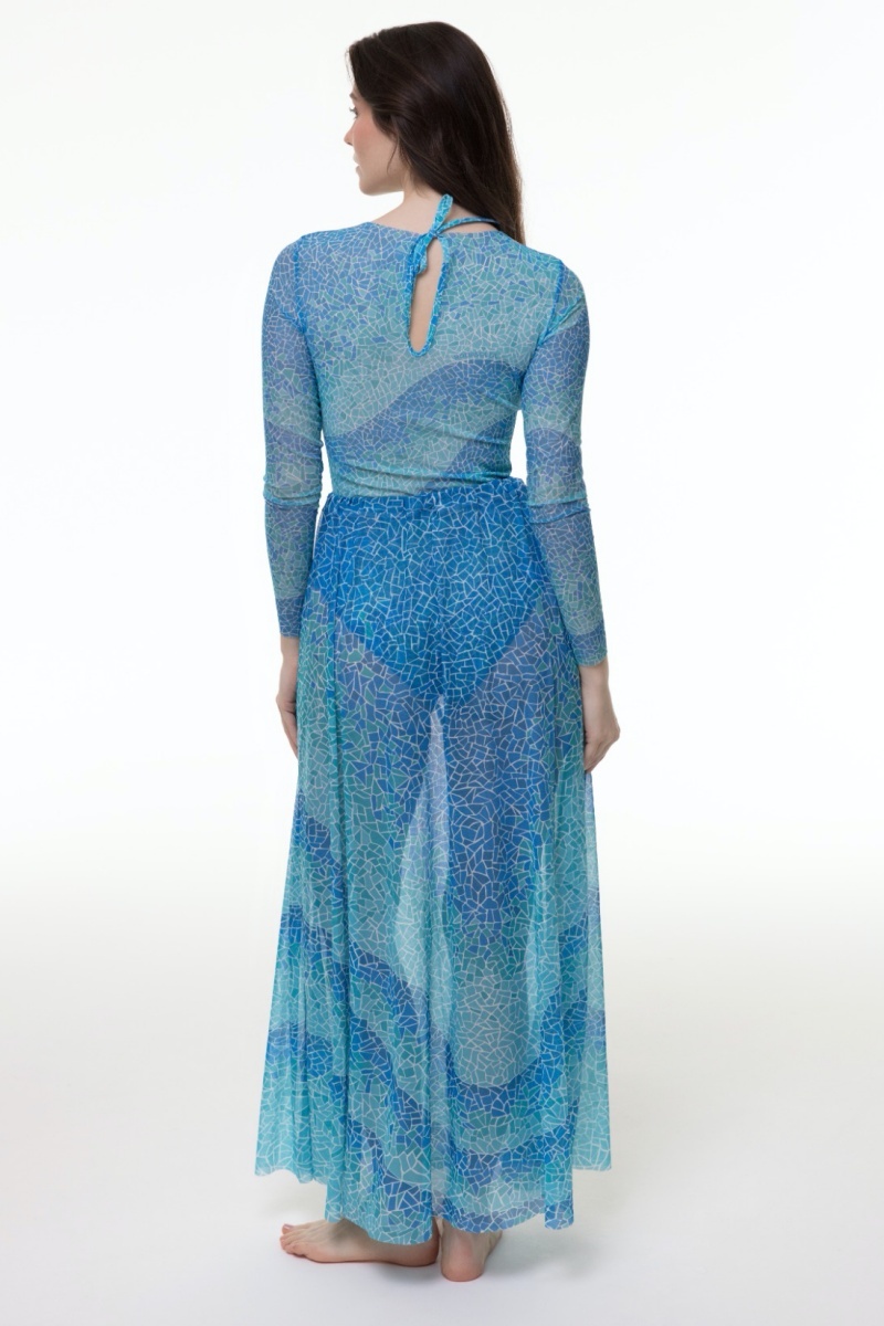 sku: 25000348 | Brand: RoDaSoleil  | Size: Onesize  | Colors: Цветной  | Бренды RoDaSoleil | Пляжная одежда | Title: Юбка ВОЛНА МОЗАИКА