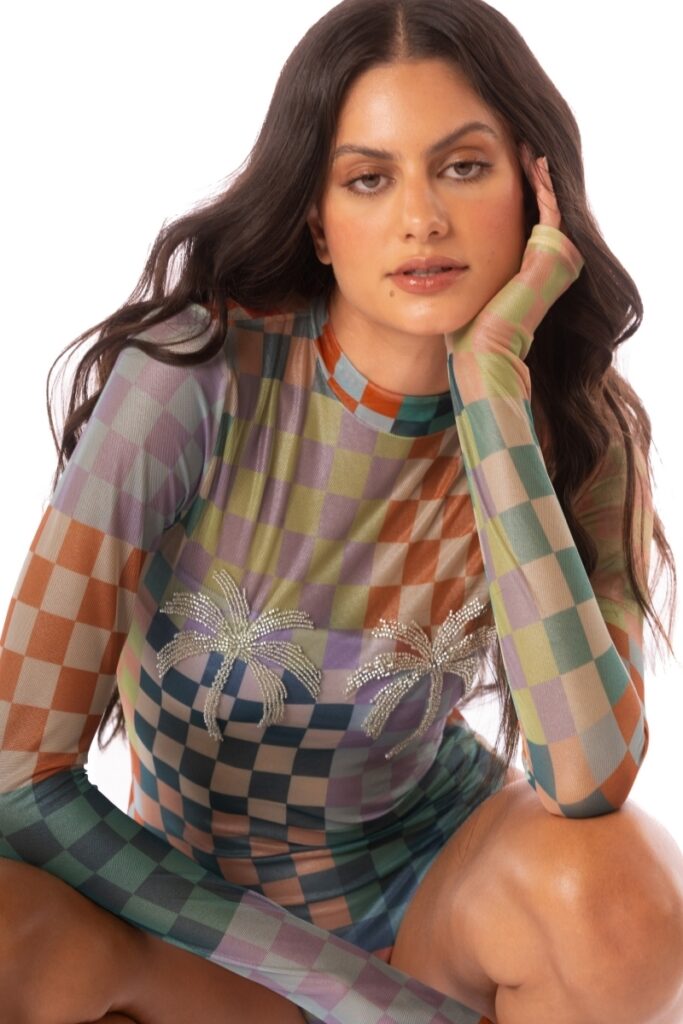 sku: PT5173SOC001 | Brand: Maaji  | Size: Medium Large  | Colors: Цветной  | Бренды Maaji | Купальники Раздельные | Купальники Слитные | Title: Трикини CHESS