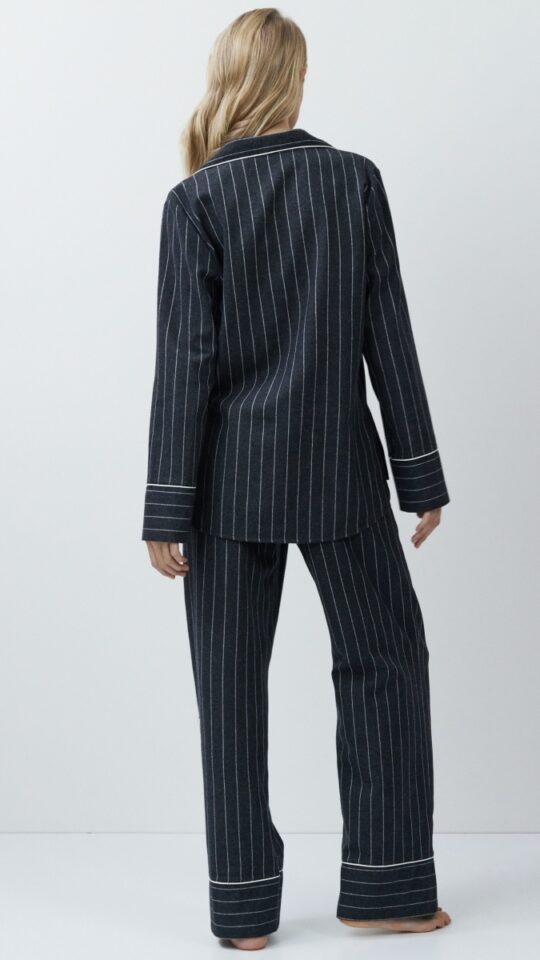 sku: CASEY | Brand: Aruelle  | Size: XSmall Small Medium Large XLarge XXLarge  | Colors: Графит  | Бренды Aruelle | Домашняя одежда Пижамы | Title: Пижама с брюками CASEY