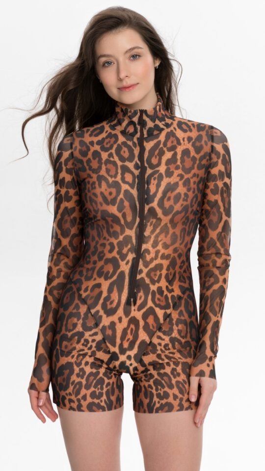 sku: 25004625 | Brand: RoDaSoleil  | Size: Small Medium Large  | Colors: Леопард  | Бренды RoDaSoleil | Пляжная одежда | Title: Полукомбинезон ЛЕОПАРД 25