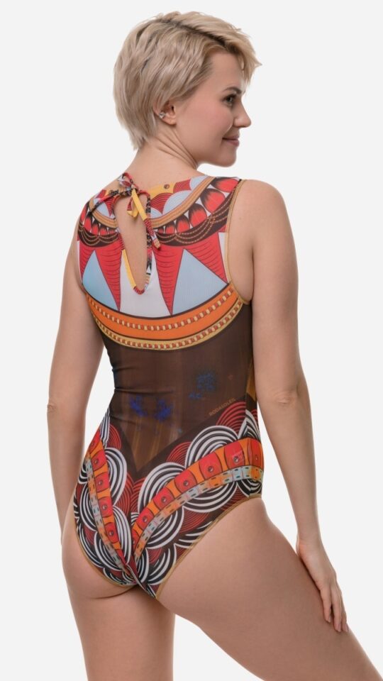 sku: 21001121 | Brand: RoDaSoleil  | Size: XSmall Small Medium Large XLarge  | Colors: Цветной  | Бренды RoDaSoleil | Купальники Слитные | Title: Слитный купальник АФРИКА