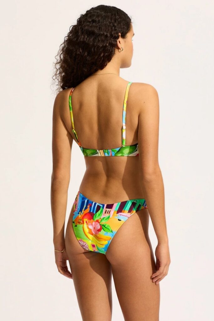 sku: 40305-231 | Brand: Seafolly  | Size: Small Medium Large  | Colors: Бирюзовый  | Бренды Seafolly | Купальники Раздельные | Title: Слипы CUBA