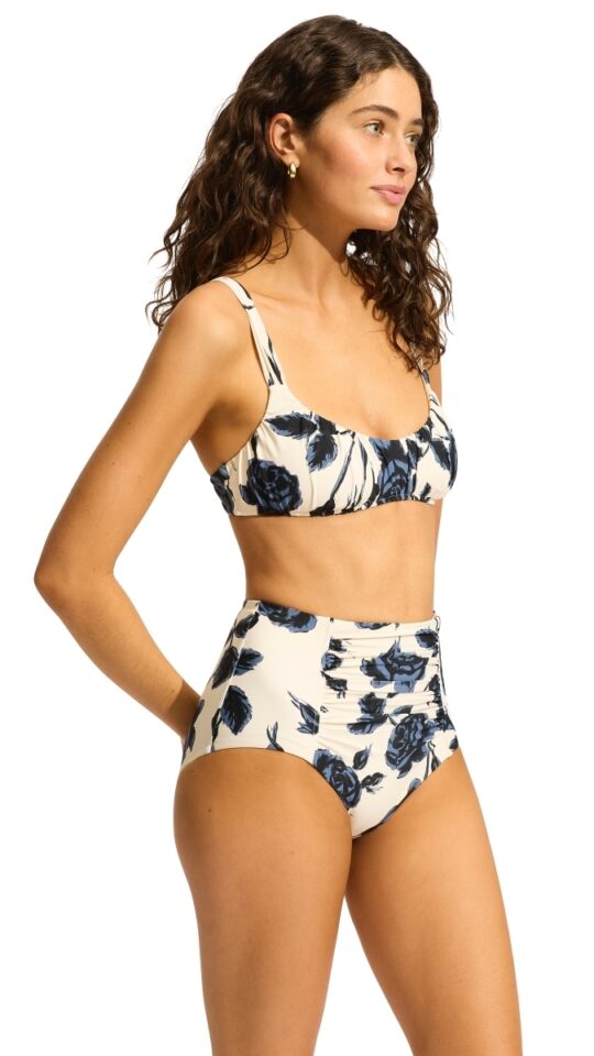 sku: 31543-234 | Brand: Seafolly  | Size: Small Medium Large  | Colors: Черный/экрю  | Бренды Seafolly | Купальники Раздельные | Title: Бралетт