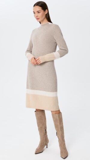 sku: W25-00CH0603 | Brand: Marc Andre  | Size: 36 38 40 42 44  | Colors: Серый  | Бренды Marc&Andre | Кашемир | Title: Платье URBAN BLOCK