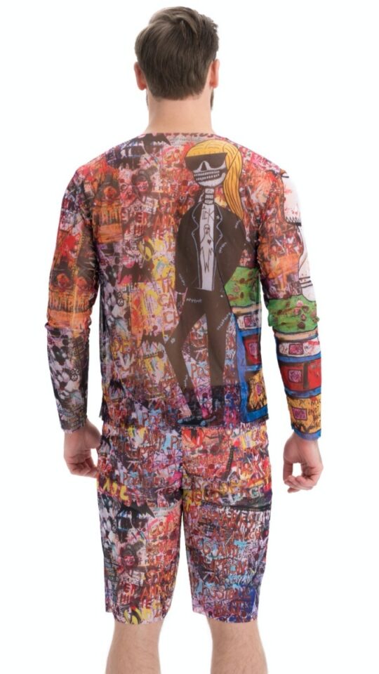 sku: 24981759 | Brand: RoDaSoleil  | Size: XSmall Small Medium Large XLarge XXLarge  | Colors: Цветной  | Бренды RoDaSoleil | Пляжная одежда | Мужская коллекция Пляжная одежда | Title: Бермуды СКЕЛЕТ