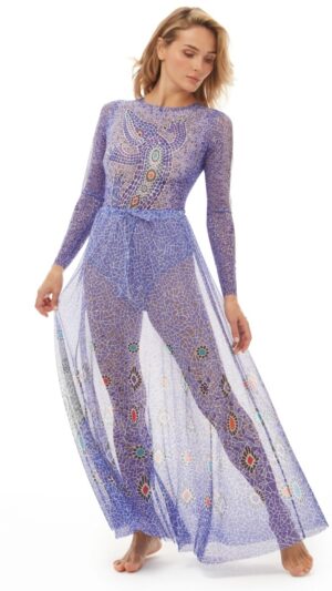 sku: 25000367 | Brand: RoDaSoleil  | Size: Onesize  | Colors: Лиловый  | Бренды RoDaSoleil | Пляжная одежда | Title: Юбка КРОКОДИЛ ЛИЛОВЫЙ