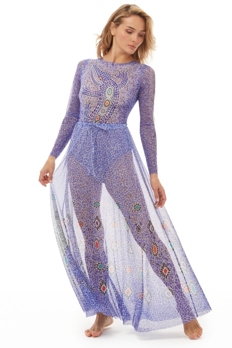 sku: 25000367 | Brand: RoDaSoleil  | Size: Onesize  | Colors: Лиловый  | Бренды RoDaSoleil | Пляжная одежда | Title: Юбка КРОКОДИЛ ЛИЛОВЫЙ