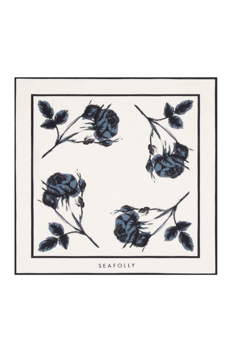 sku: 72146 | Brand: Seafolly  | Size: Onesize  | Colors: Черный/экрю  | Бренды Seafolly | Аксессуары | Title: Платок