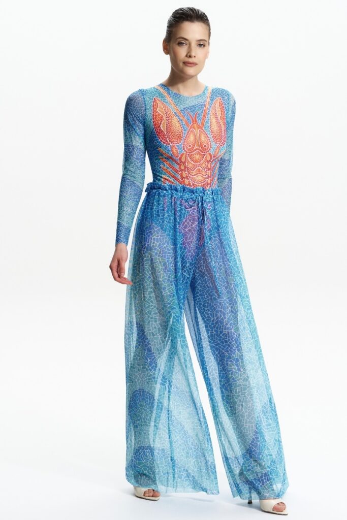 sku: 25002048 | Brand: RoDaSoleil  | Size: Onesize  | Colors: Цветной  | Бренды RoDaSoleil | Пляжная одежда | Title: Брюки ВОЛНА МОЗАИКА