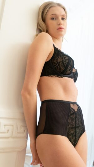 sku: 172121 | Brand: Rose&Petal  | Size: XSmall Small Medium Large XLarge XXLarge  | Colors: Черный  | Бренды Rose&Petal | Трусы Нижнее белье Слипы | Title: Слипы MAGIQUE