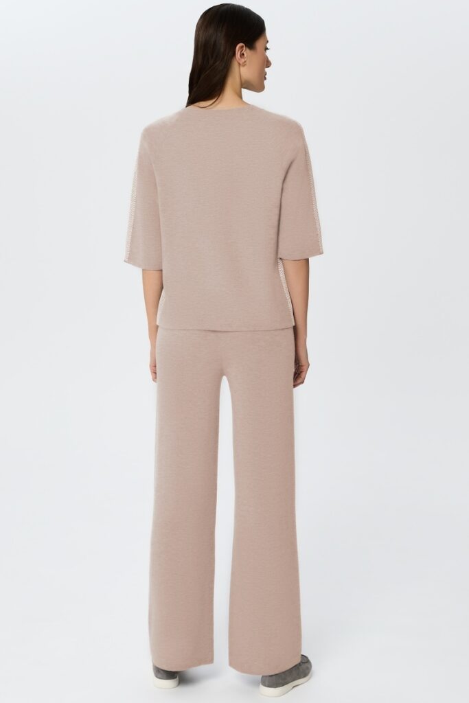 sku: W25-00CH0119 | Brand: Marc Andre  | Size: 36 38 40 42 44 46  | Colors: Бежевый  | Бренды Marc&Andre | Кашемир Джемперы | Title: Джемпер ETERNAL WAVES