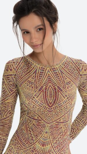 sku: 24001065 | Brand: RoDaSoleil  | Size: XSmall Small Medium Large XLarge  | Colors: Цветной  | Бренды RoDaSoleil | Купальники Слитные | Title: Слитный купальник АЦТЕКИ