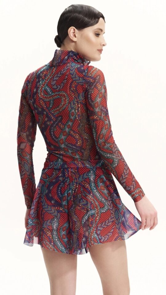 sku: 25001674 | Brand: RoDaSoleil  | Size: XSmall Small Medium Large  | Colors: Цветной  | Бренды RoDaSoleil | Пляжная одежда | Title: Шорты ЗМЕИ МОЗАИКА