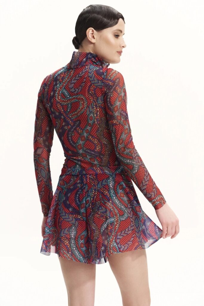 sku: 25001674 | Brand: RoDaSoleil  | Size: XSmall Small Medium Large  | Colors: Цветной  | Бренды RoDaSoleil | Пляжная одежда | Title: Шорты ЗМЕИ МОЗАИКА