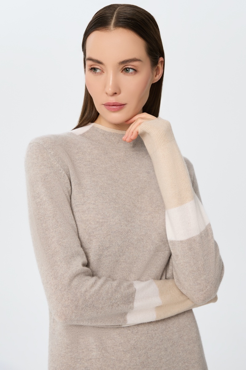 sku: W25-00CH0603 | Brand: Marc Andre | Size: 36 38 40 42 44 | Colors: Серый | Бренды Marc&Andre | Кашемир | Title: Платье URBAN BLOCK