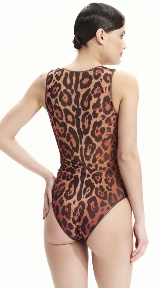 sku: 25001525 | Brand: RoDaSoleil  | Size: XSmall Small Medium Large XLarge  | Colors: Леопард  | Бренды RoDaSoleil | Купальники Слитные | Title: Слитный купальник ЛЕОПАРД 25