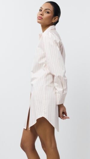 sku: ZEPHYR | Brand: Aruelle  | Size: XSmall Small Medium Large XLarge XXLarge  | Colors: Кремовый/Розовый  | Бренды Aruelle | Домашняя одежда Сорочки | Title: Сорочка ZEPHYR