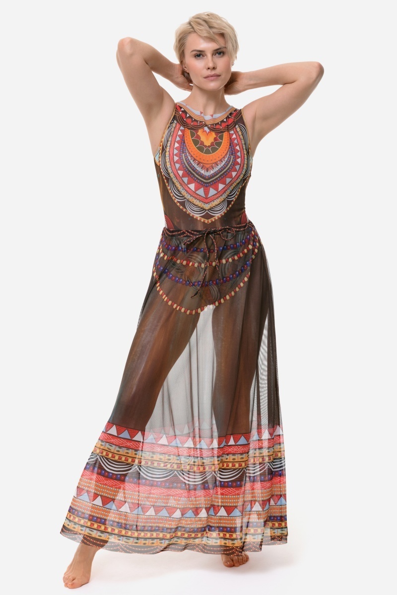 sku: 25000321 | Brand: RoDaSoleil  | Size: Onesize  | Colors: Цветной  | Бренды RoDaSoleil | Пляжная одежда | Title: Юбка АФРИКА 25