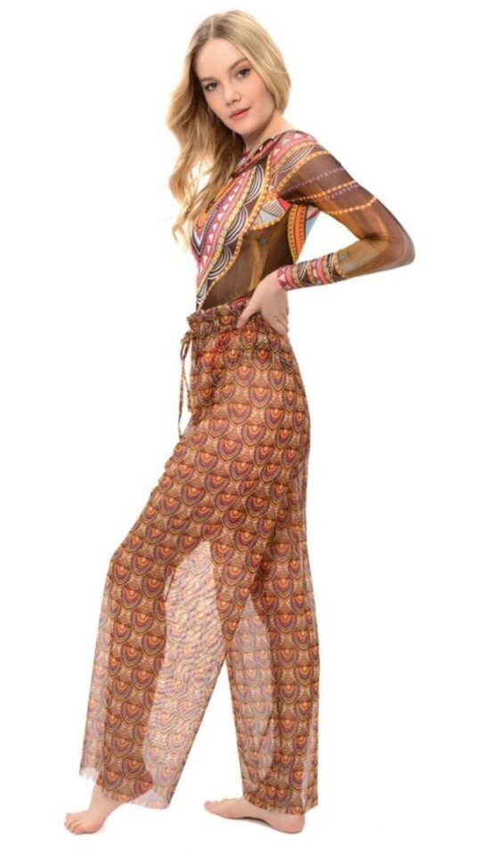 sku: 22002078 | Brand: RoDaSoleil  | Size: Onesize  | Colors: Коричневый  | Бренды RoDaSoleil | Пляжная одежда | Title: Брюки АФРИКА