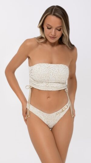 sku: L2509-Z-STC | Brand: Marc Andre  | Size: 36 38 40 42 44 46  | Colors: Белый/Золотой  | Бренды Marc&Andre | Купальники Раздельные | Title: Бразильяна DREAMSCAPE