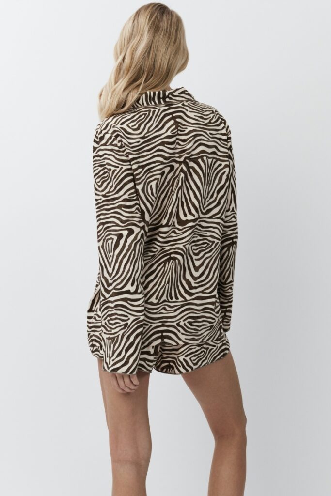 sku: ELISE | Brand: Aruelle  | Size: XSmall Small Medium Large XLarge  | Colors: Бежевый/Капучино  | Бренды Aruelle | Домашняя одежда Пижамы | Title: Пижама с шортами ELISE