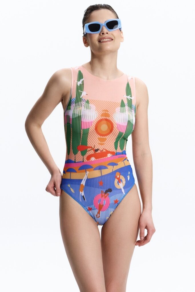 sku: 25001132 | Brand: RoDaSoleil  | Size: XSmall Small Medium Large XLarge  | Colors: Цветной  | Бренды RoDaSoleil | Купальники Слитные | Title: Слитный купальник ПОРТОФИНО
