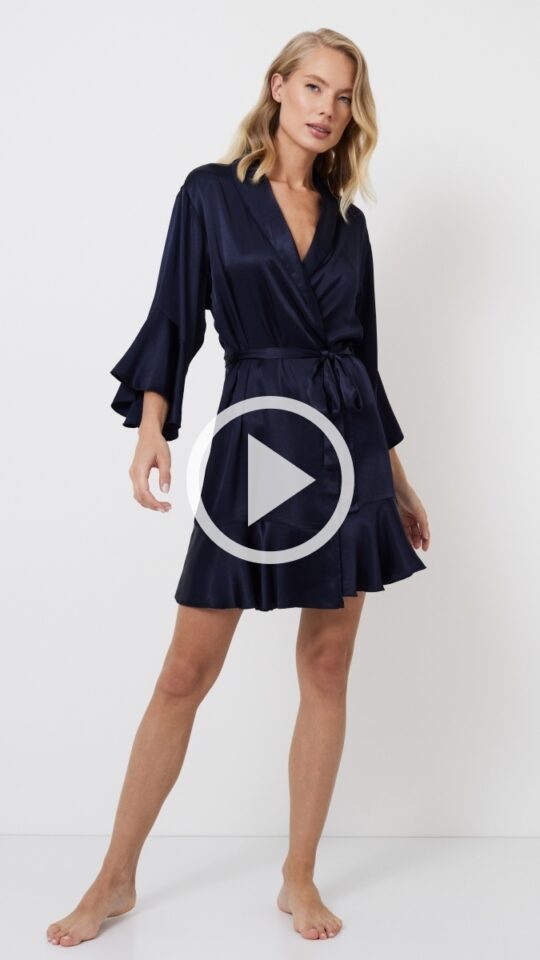 sku: CRESSIDA | Brand: Aruelle  | Size: XSmall Small Medium Large XLarge XXLarge  | Colors: Темно-синий  | Бренды Aruelle | Домашняя одежда Халаты | Title: Халат CRESSIDA