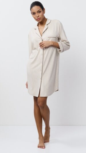 sku: KARINE | Brand: Aruelle  | Size: XSmall Small Medium Large XLarge XXLarge  | Colors: Светло-бежевый  | Бренды Aruelle | Домашняя одежда Сорочки | Title: Сорочка KARINE