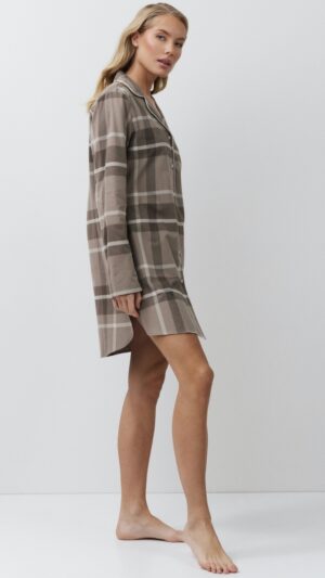 sku: ELODY | Brand: Aruelle  | Size: XSmall Small Medium Large XLarge XXLarge  | Colors: Мокко  | Бренды Aruelle | Домашняя одежда Сорочки | Title: Сорочка ELODY