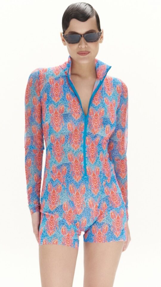 sku: 25004652 | Brand: RoDaSoleil  | Size: Small Medium Large  | Colors: Цветной  | Бренды RoDaSoleil | Пляжная одежда | Title: Полукомбинезон ОМАР ПАТТЕРН