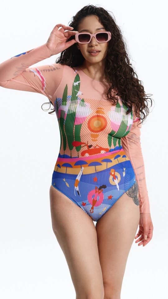 sku: 25001032 | Brand: RoDaSoleil  | Size: XSmall Small Medium Large XLarge  | Colors: Цветной  | Бренды RoDaSoleil | Купальники Слитные | Title: Слитный купальник ПОРТОФИНО