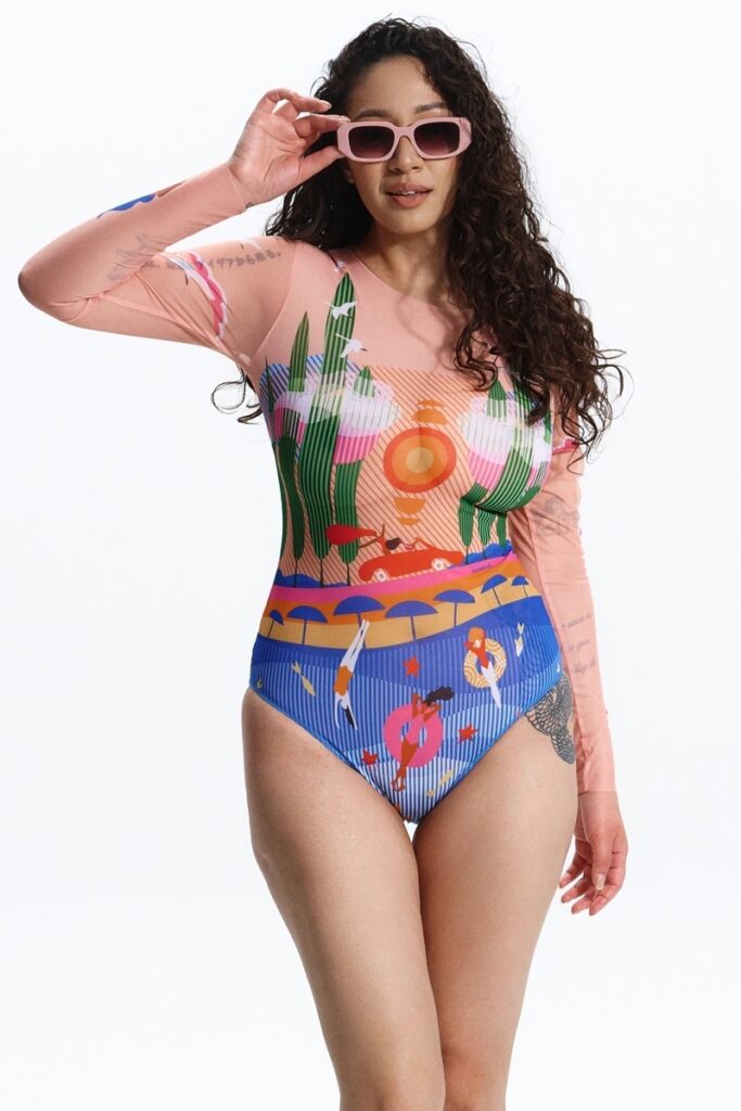 sku: 25001032 | Brand: RoDaSoleil  | Size: XSmall Small Medium Large XLarge  | Colors: Цветной  | Бренды RoDaSoleil | Купальники Слитные | Title: Слитный купальник ПОРТОФИНО