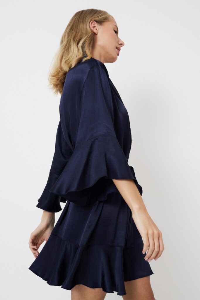 sku: CRESSIDA | Brand: Aruelle  | Size: XSmall Small Medium Large XLarge XXLarge  | Colors: Темно-синий  | Бренды Aruelle | Домашняя одежда Халаты | Title: Халат CRESSIDA