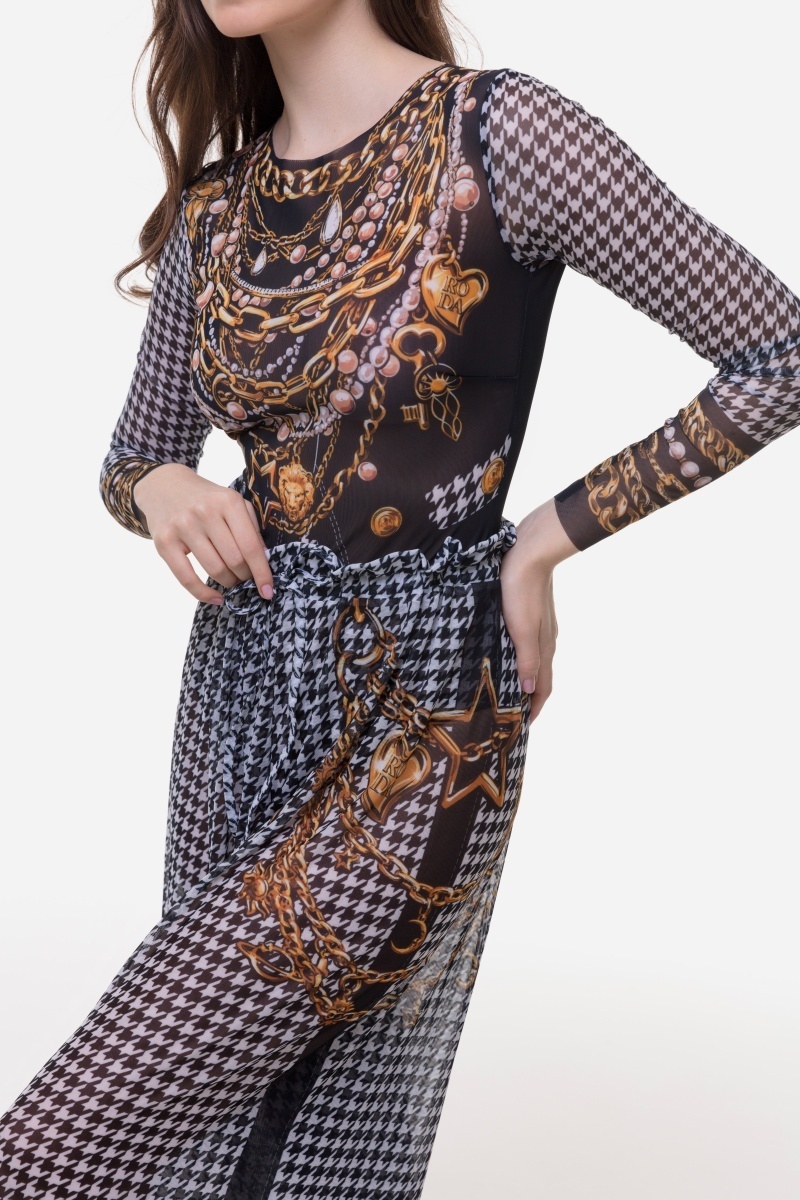 sku: 25002015 | Brand: RoDaSoleil  | Size: Onesize  | Colors: Цветной  | Бренды RoDaSoleil | Пляжная одежда | Title: Брюки PARIS CHIC