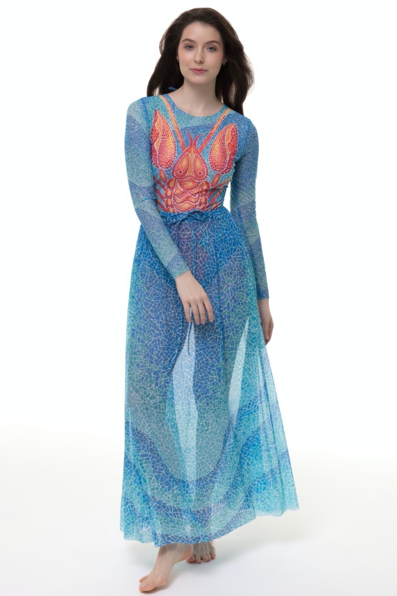 sku: 25000348 | Brand: RoDaSoleil  | Size: Onesize  | Colors: Цветной  | Бренды RoDaSoleil | Пляжная одежда | Title: Юбка ВОЛНА МОЗАИКА