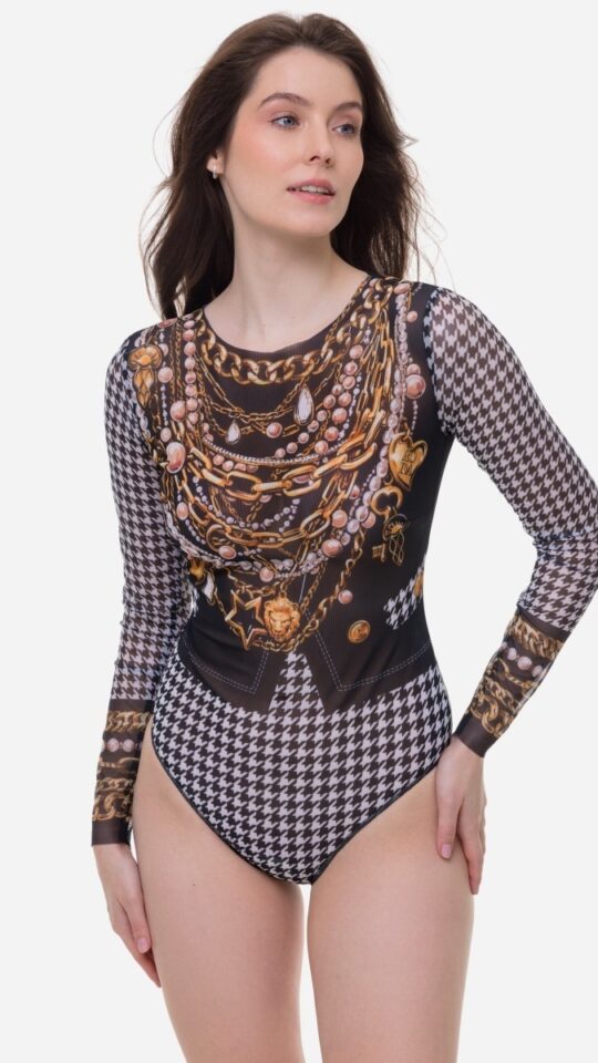 sku: 25001015 | Brand: RoDaSoleil  | Size: XSmall Small Medium Large XLarge  | Colors: Цветной  | Бренды RoDaSoleil | Купальники Слитные | Title: Слитный купальник PARIS CHIC