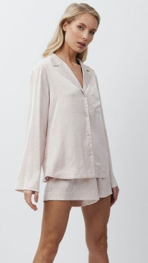 sku: GILIAN | Brand: Aruelle  | Size: XSmall Small Medium Large XLarge  | Colors: Светло-Розовый  | Бренды Aruelle | Домашняя одежда Пижамы | Title: Пижама с шортами GILIAN